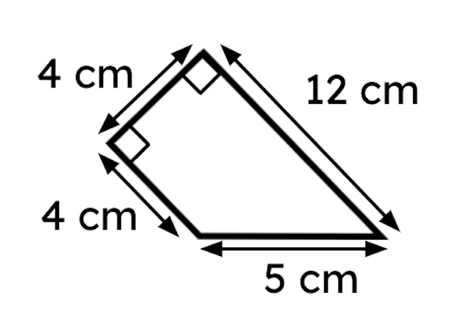 Calculate the area of the trapezium (you do not need to state the units).