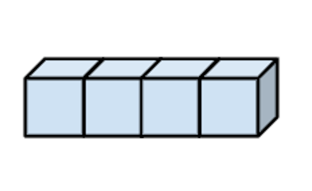 I have 4 cubes. I need 9 cubes. What number will I say next when counting on?