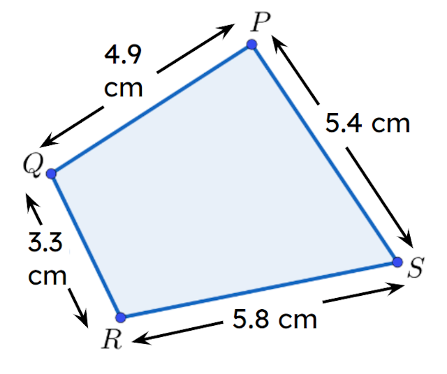 Match the edges to the correct lengths.