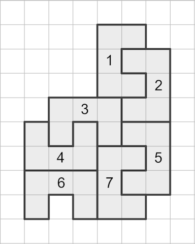 Which one of the following shapes cannot be translated onto one of the other shapes? [IMG 7.10.3.s3]