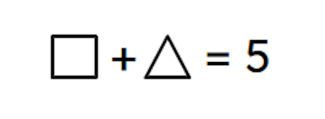 Which of these bar models represent the equation shown?