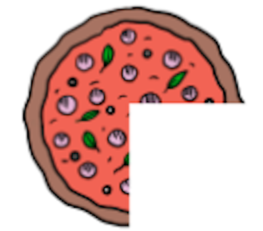 Is this a whole or a part of a pizza?