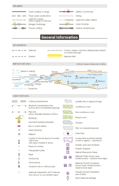 Maps have one of these to help us understand the colours and symbols they show, what is it called?