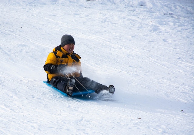  <span class="blank">______</span> is the force which acts between a moving sledge and the snow, in the opposite direction to the movement.