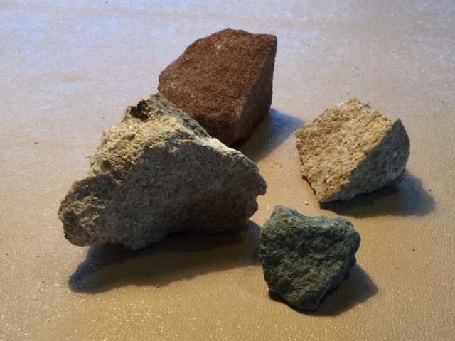 Which of these physical properties could you use to group types of rock? 