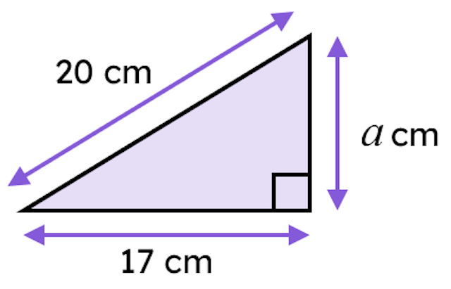 Which of these are correct for this triangle?