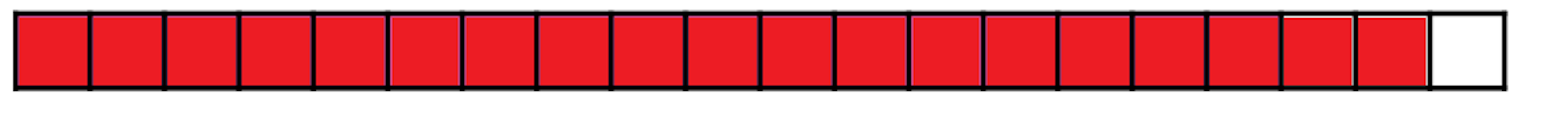 Select all the fractions that are equivalent to the fraction of this grid that is shaded.