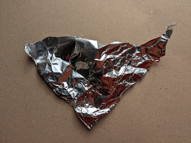 a piece of foil