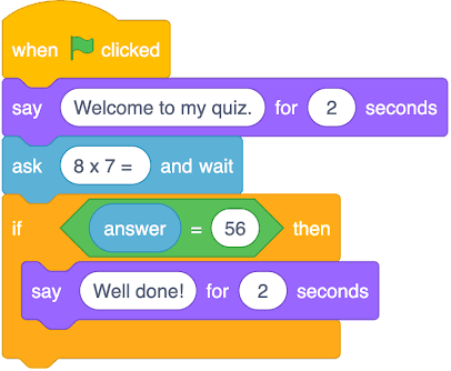 An image in a quiz