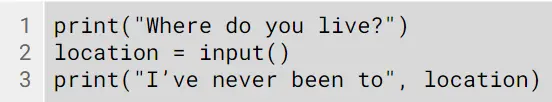 An image in a quiz