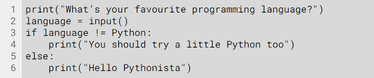 An image in a quiz